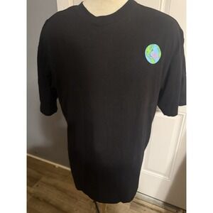 Cartoon Network Rick & Morty Sanchez El Ricko Black SS T-Shirt Mens Size M EUC